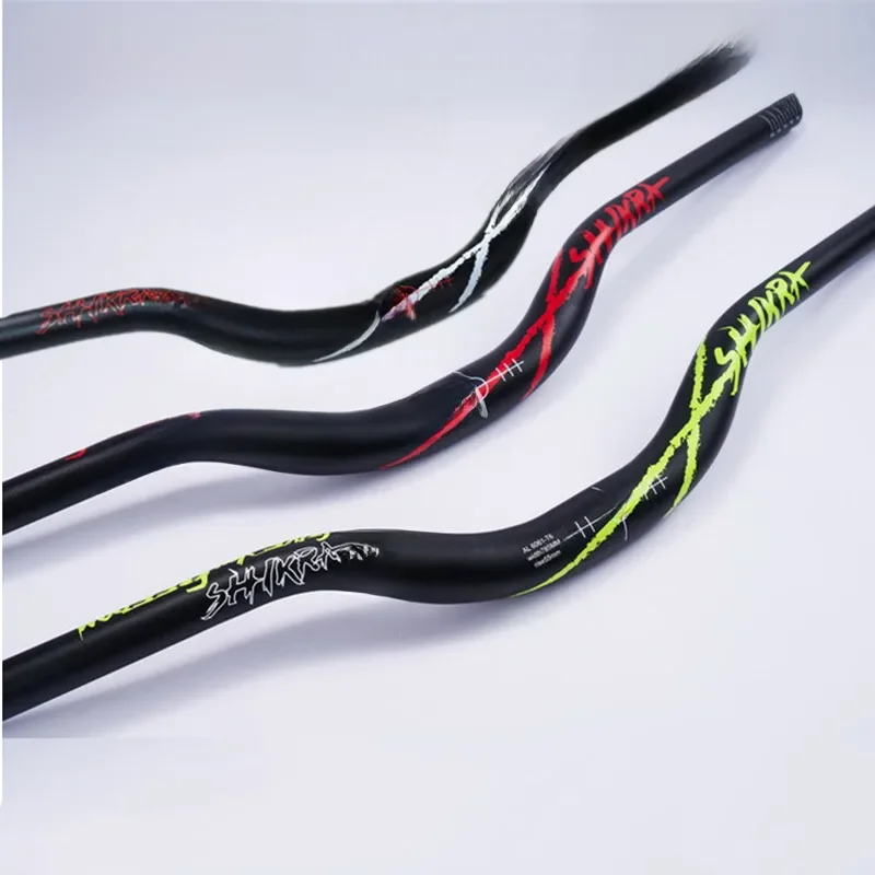 AliExpress UK SHIKRA Bicycle Handlebar Bike Riser 31.8*785mm Aluminium Alloy MTB steering wheel Mountain bikes accessories