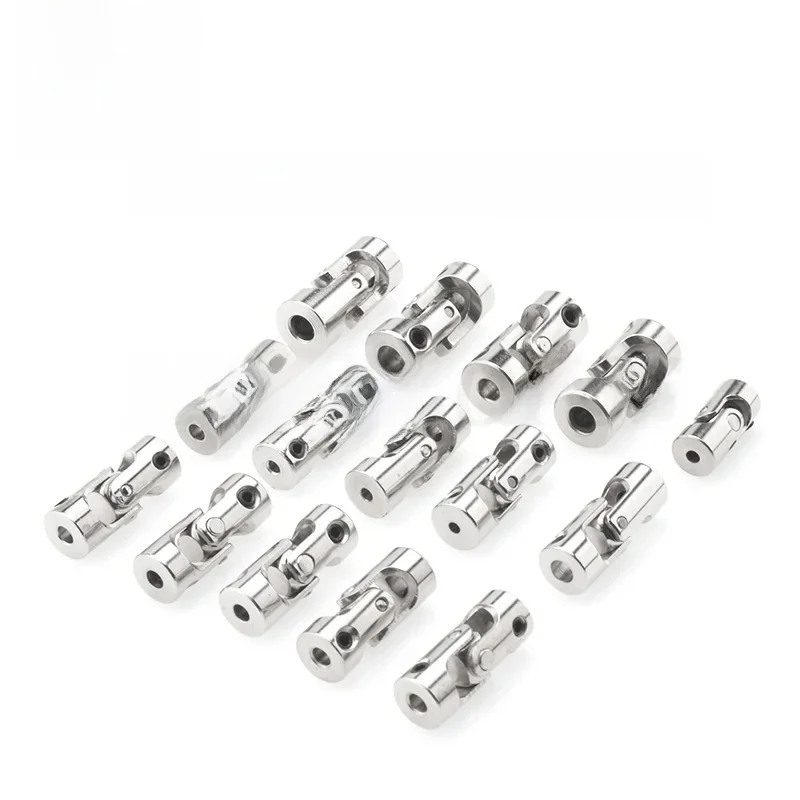 Cardan métallique pour bateau et voiture Rc, 1 pièce, Joint 2/2.3/3/3.175/4/5/6mm, raccords de cardan, connecteur de moteur d'arbre, accessoires universels de voiture