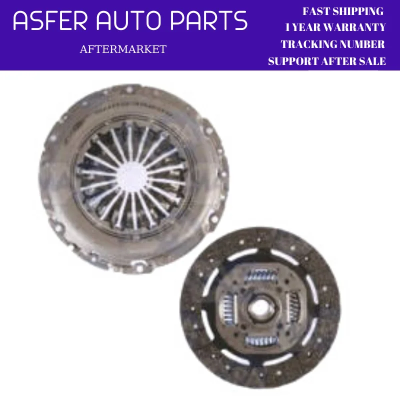 Clutch Kit (Pressure + Disc) Without Bearing For Ford Tourneo Connect 1.8 TDC 90 Ps  2002-2013 OE 4502437 4520505 1331469 587576