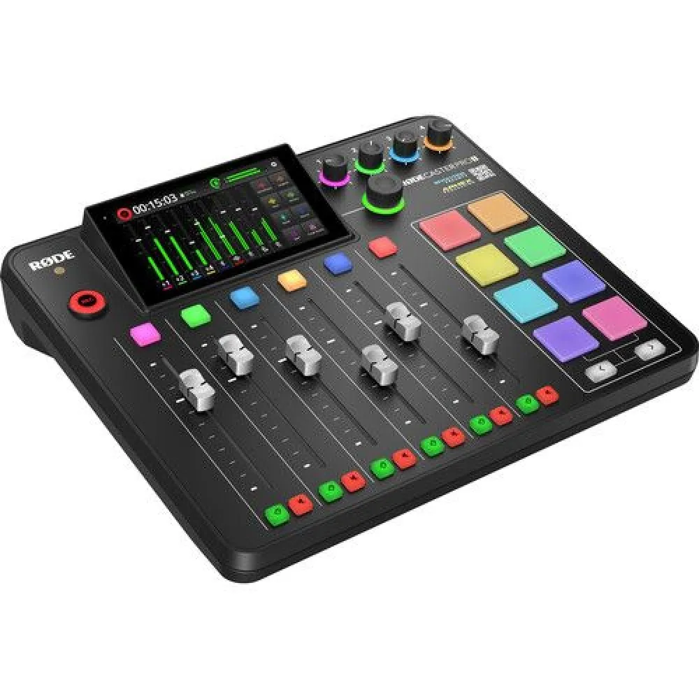 

Новая качественная консоль для производства подкастов Rode Rodecaster Pro II