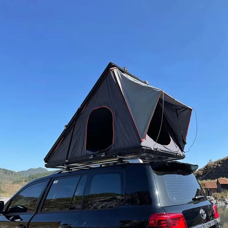 Rooftop Tent Hard Shell, Rooftop Tent For Camping, Hardshell Rooftop Tent For Van Jeep SUV Truck Car Tents For Camping Aluminium