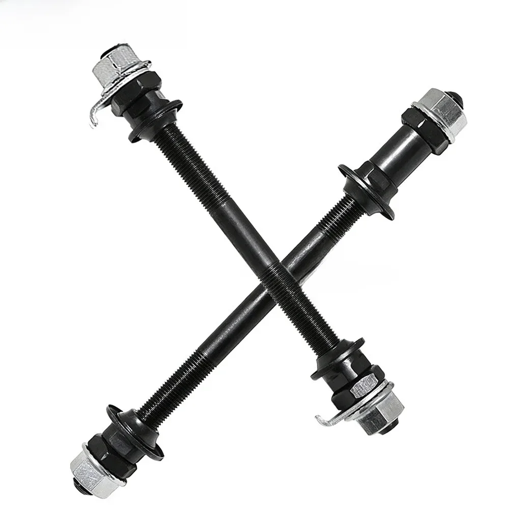 AliExpress HUMED New Bicycle Wheel Hub Axle Front or Rear  Axles 150mm 180mm MTB Bike Solid Shaft Bicycle Parts
