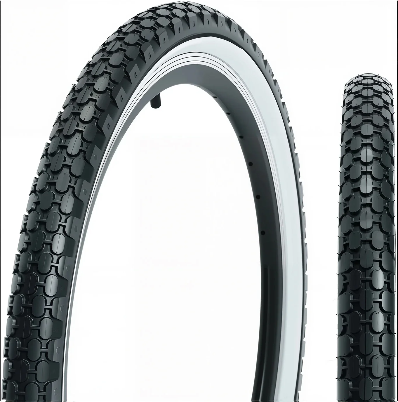 ZUKKA-Pneus de vélo de rechange pliants, Beach Cruiser, Beach Cruiser Bicycle, CommPiedmont Bikes, 24/26x2.125, 1 Pc