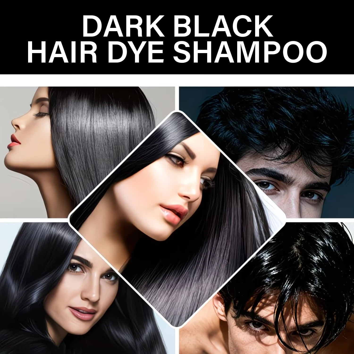 Shampo Pewarna Rambut Hitam Wa - Hair Spray Color ulasan dan harga