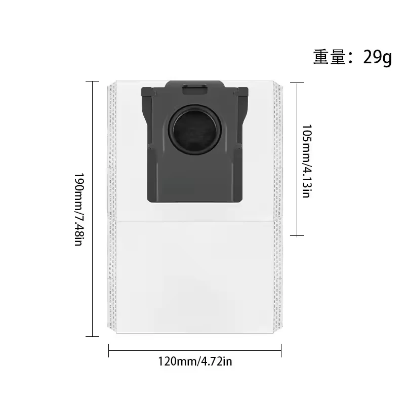 For Dreame L40 ultra / X40 Ultra Robot Vacuum Accessories Dust Bags Mop Main Side Brushes Cloths HEPA Filters Spare Parts