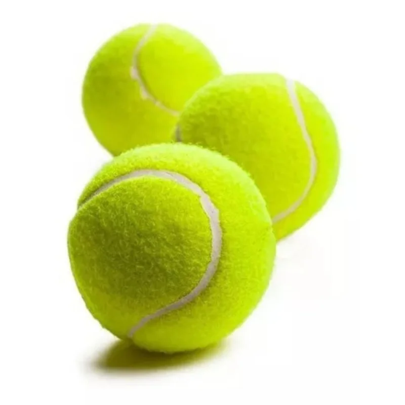 Kit 3 Tennisballen Met Hoge Flexibiliteit Voor Clubtraining-Marblue