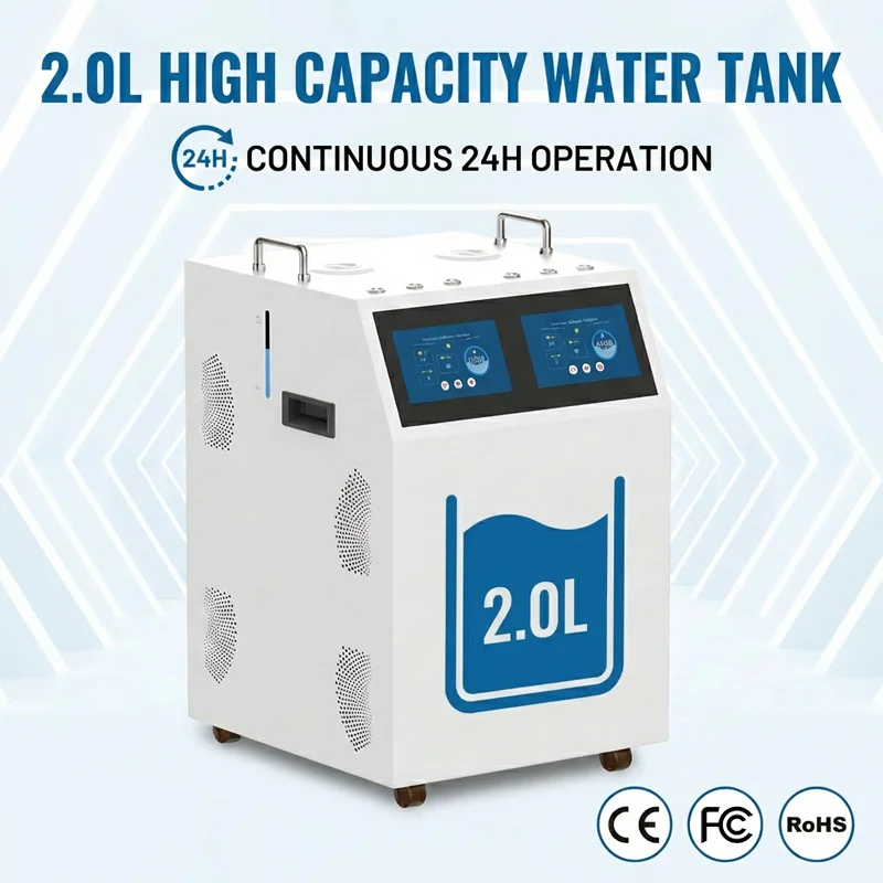 8400ML Hydrogen Inhalation Machine Fatigue Relief 99.99% Purity  PEM Hydrogen Water Generator for Cellular Repair CE Certified