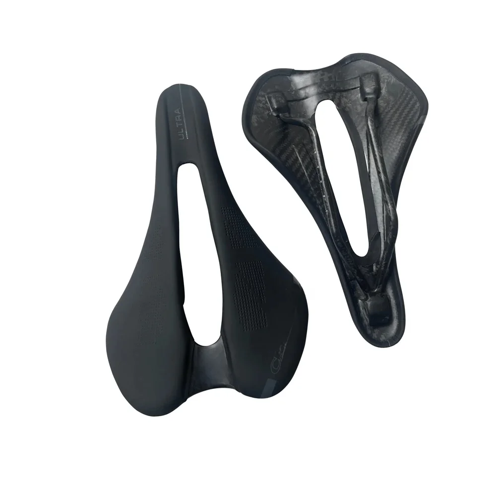 Nieuwe Boost Fietszadel Ultralight 89-105g Carbon Zadel 248x145mm Fiets Zitplaatsen voor MTB grind Racefiets Zetel Fietsen onderdelen - afbeelding 2