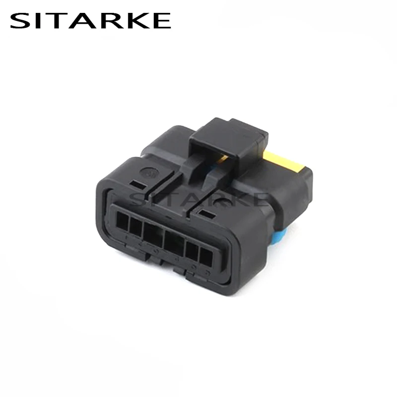 6 Pin 211PL069S0049 211PC069S0049 FCI Auto Throttle Oil Pump Socket Connector Accelerator Pedal Plug For Peugeot Citroen Renault