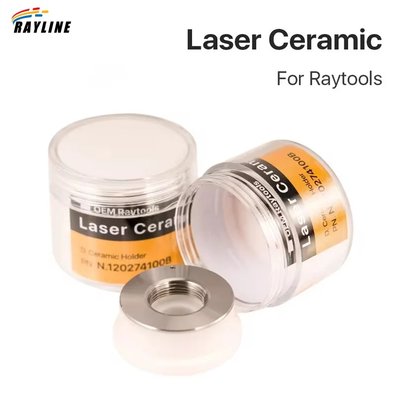 Laser Ceramic Ring 32mm/ 28.5mm Raytools Head Nozzle Holder For Fiber Laser Cutting Head