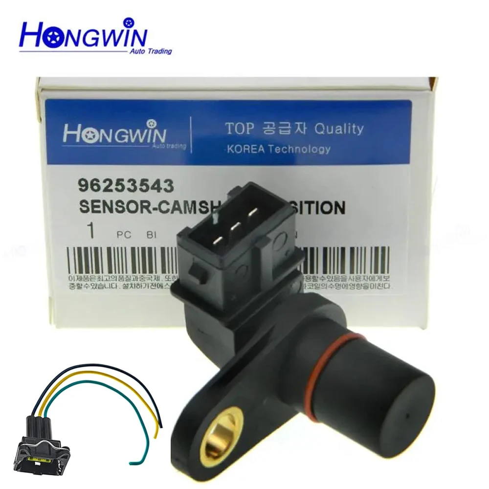 Camshaft Position Sensor For Chevrolet Aveo Kalos 2003 2004 2005 2006 2007 2008 Spark Matiz 1.5 Daewoo TACUMA 1.8 OE# 96 253 543