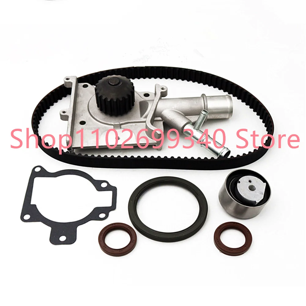 2M5Z-6268-AA 2M5Z-6K254-AAA YS4Z-8501-AA F7CZ-6K-254AA JX-369 Engine Timing Belt Kit Set With Water Pump For FORD FOCUS 2.0L 198