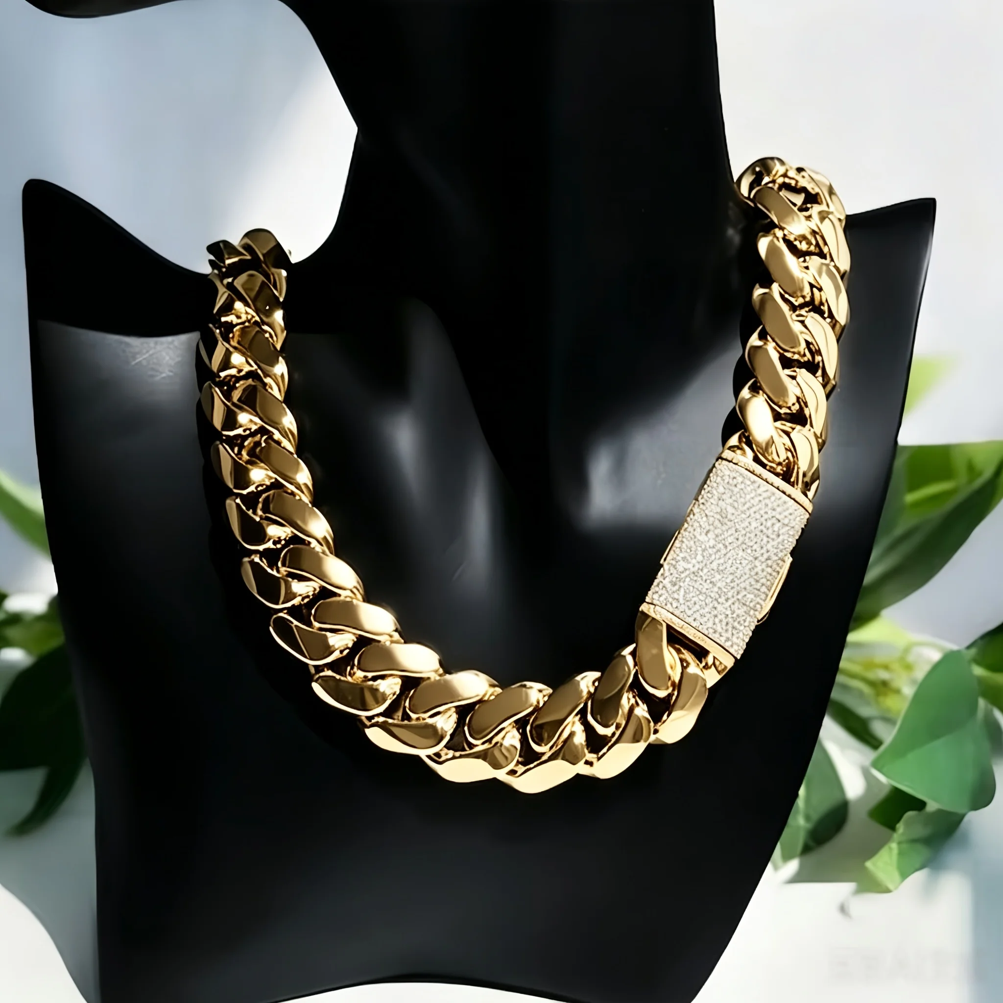 5 mm heren hiphop Miami Cuban  - Street Fashion Blog recensie en prijs