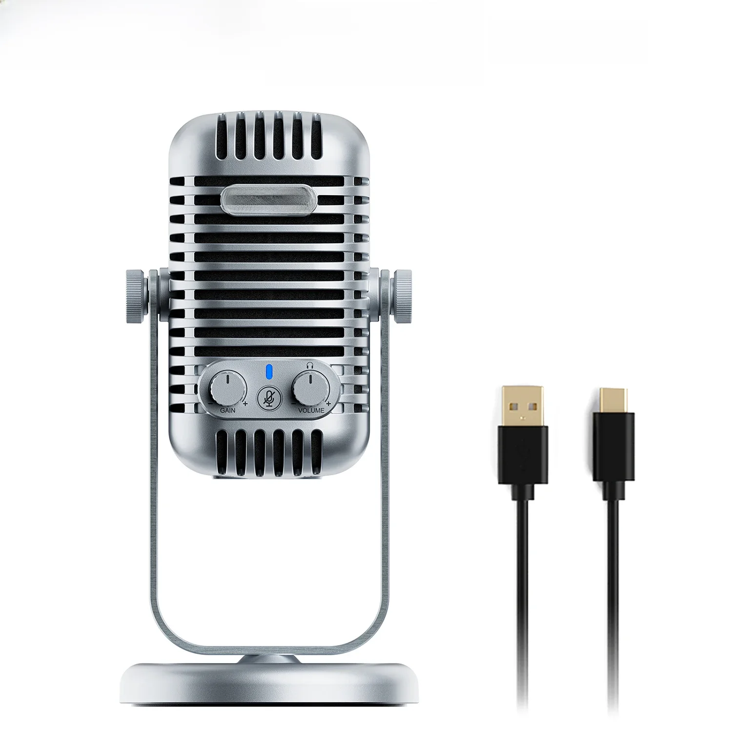 Saramonic-Xmic Z5 Microfone USB Desktop, Android, Tablets, Mac, Windows, Computadores, Gravação em