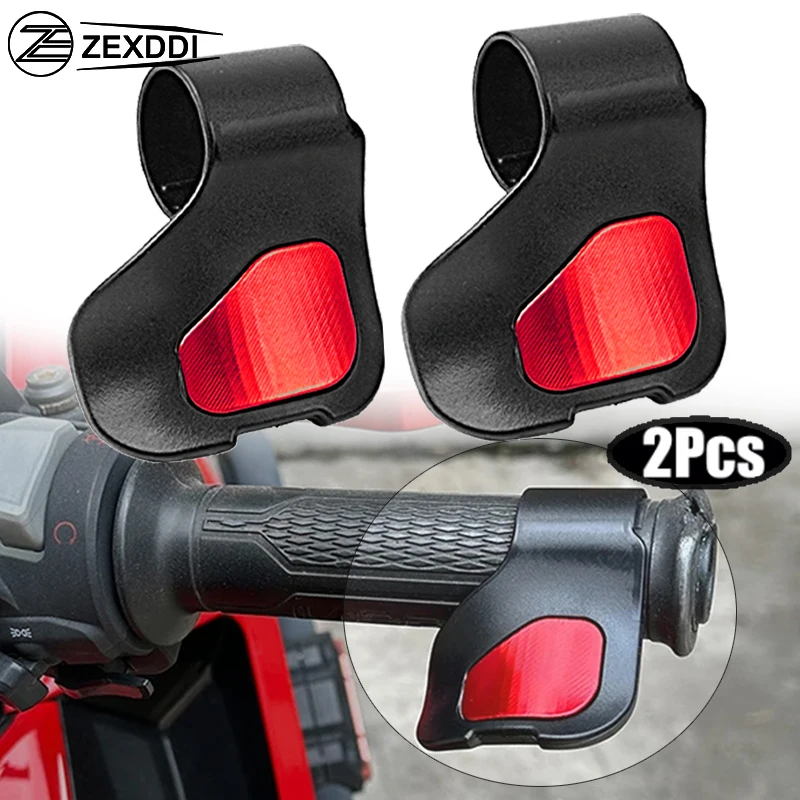 Pack of 2/1 Motorcycle Accessories Throttle Assistant Cruise Control Assist Thumb Wrist Support Rest Universal Motorcross Parts