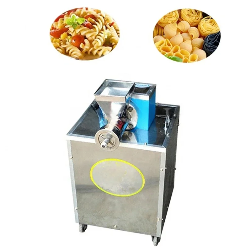 Fully Automatic Vertical Electric Italian Pasta Machine, Multifunctional Scallop And Conch Noodle Molding Machine With 3 Molds
