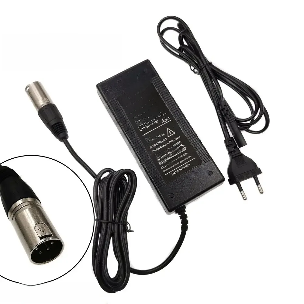 AliExpress NONE 42V 2A electric bike lithium battery charger for 36V lithium battery pack with 4-Pin XLR Socket/connector
