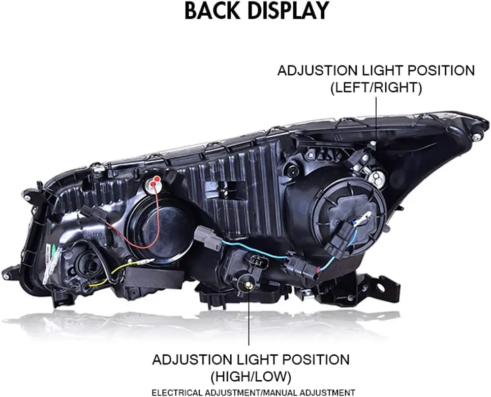 LED Headlight for 8th Gen Honda Accord 2008 - 2012 Head Lamp Front Light Assembly DRL  Animation Devil Eye Turn Signal