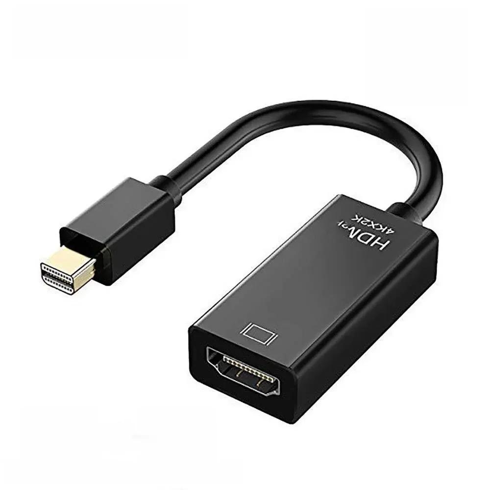 Adapter Mini DP Thunderbolt na HDMI kompatybilny z konwerterem Connecto 4K 2K 1080P do laptopa MacBook Surface monitor TV projektor — zdjęcie 2