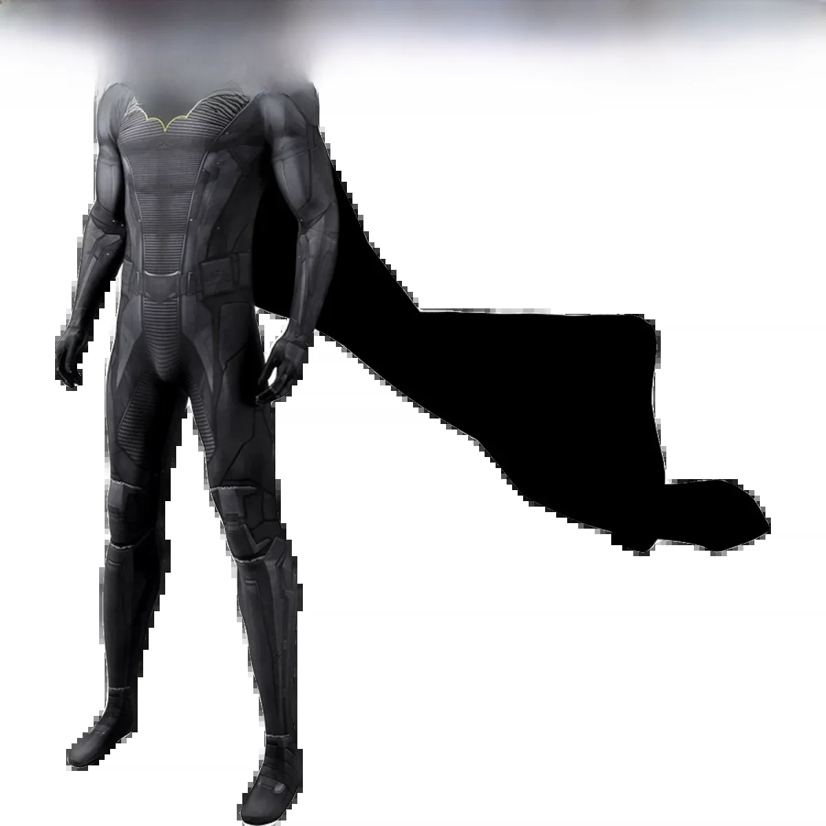 Vleermuis Cosplay Vermomming Bruce Bat Ridders Cosplay Jumpsuit Bodysuit Digitaal Printen Spandex Zentai Halloween Carnaval Pak - afbeelding 2
