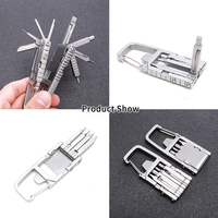 Vlogger Universal Folding Multi-Tool Set for Videographers With Allen Keys Phillips Screwdriver Tool Kit for Photographer Camera