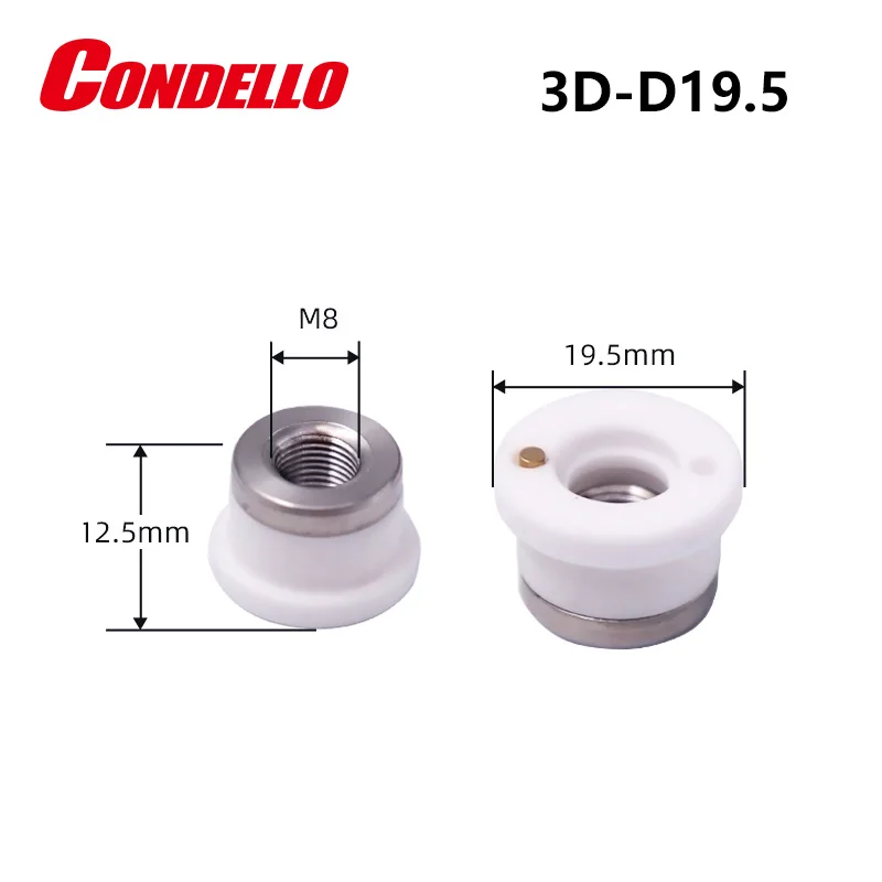 Imagem -03 - Condello Raytools 3d Laser Bico Titular Anel de Cerâmica para Raytools Wsx Ospri Fibra Máquina Corte a Laser