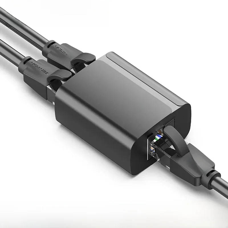 Vention – séparateur RJ45 1 à 2, adaptateur de réseau femelle, Extension de réseau pour ordinateur portable, câble Ethernet