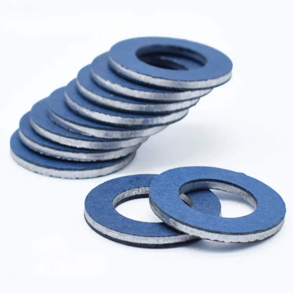 Erick's Wiper 10x filetage de moteur de voiture vidange d'huile bouchon joints rondelle 12mm trou écrou bague d'étanchéité pour Toyota Lexus OE # 90430-12031