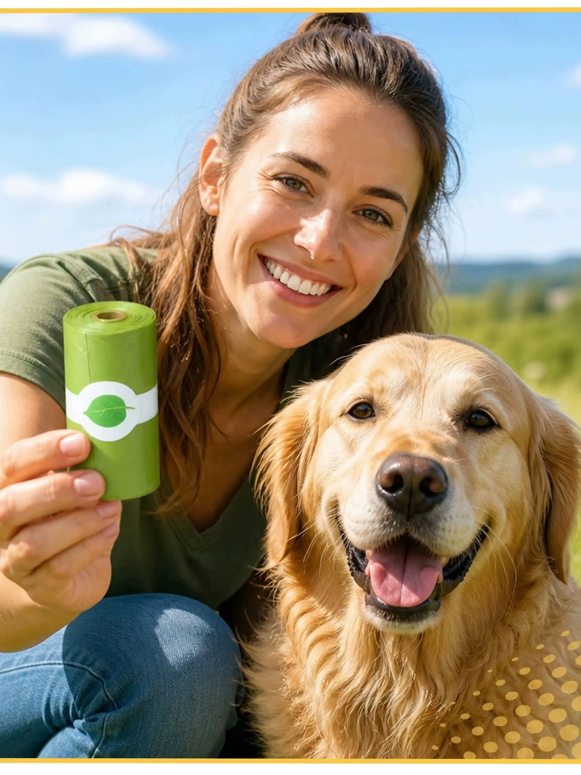 WORECZKI BIODEGRADOWALNE NA PSIE ODCHODY BIO WORKI NA KUPY PSA 360 SZT ETUI — 2