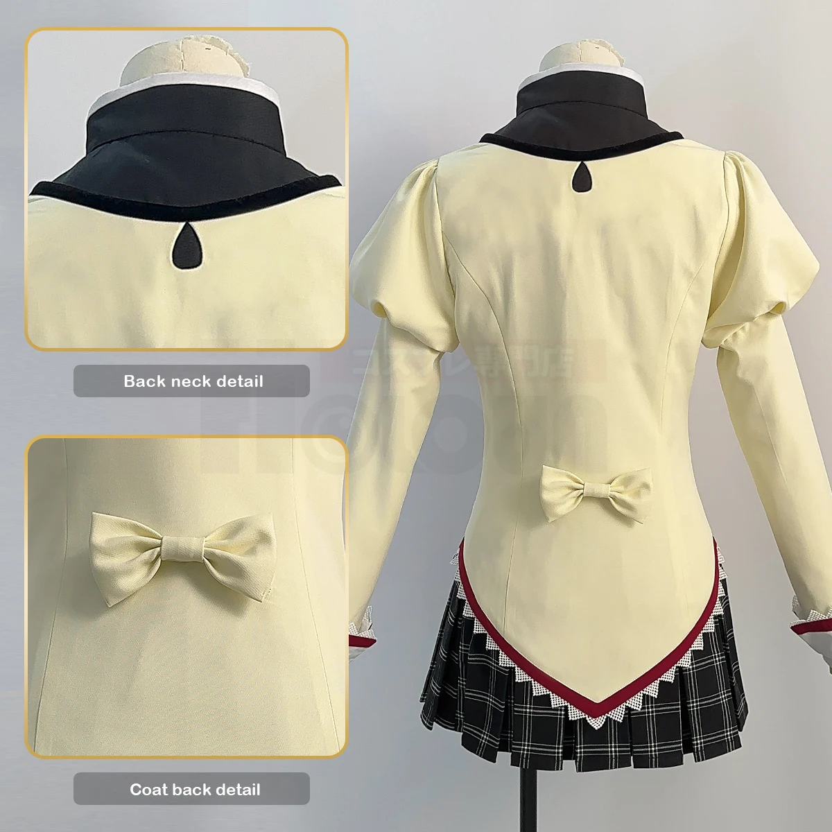 LOUN-Costume de Cosplay de Dessin Animé Puella Magi Madcontourné, Jupe et Chemise Jk, Zones Akemi ura Tomoe Mami ata ki Sayaka Sakura