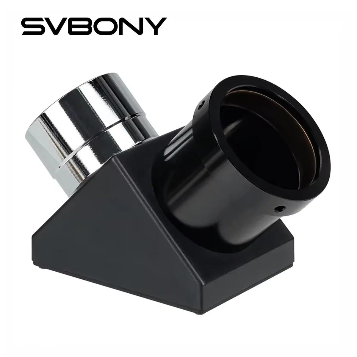 SVBONY 1.25-inch 90 Degree Mirror Diagonal Brass Compression Rings for Refractor Telescope SV221