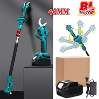 3500W 40MM Brushless Cordless Electric borrower borrowing High branch Scissors prey Branches Cup For Makita 18V Battery
