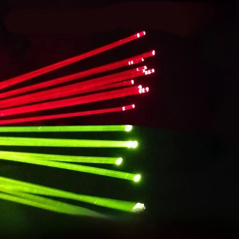 Broches de remplacement pour arc composé, accessoires de tir à l'arc, rouge, jaune, vert, fronde, Fiber de chasse, 50cm, 0.5-1.5mm, vue d'arc en Fiber optique