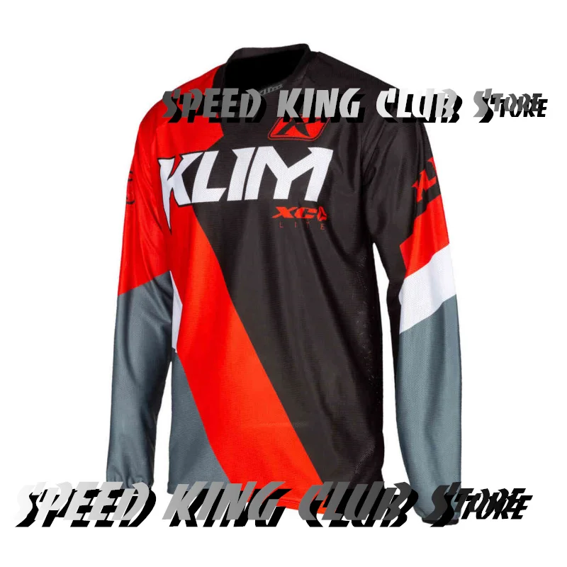 Sports Brand Klim Downhill Motorcycle T-shirt Motocross Mountain  Cycling Clothes For Men Women Cycling Jersey Long Sleeve Tops