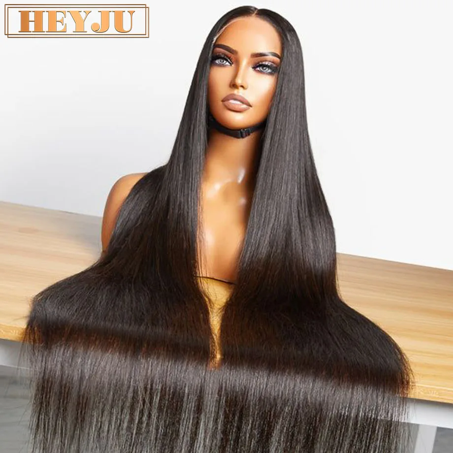 Bone Straight Human Hair Wig 100% 13x4  Transparent Lace Front Wigs For Women 5x5 Lace Closure Wig 13x6 Lace Frontal Wig On Sale