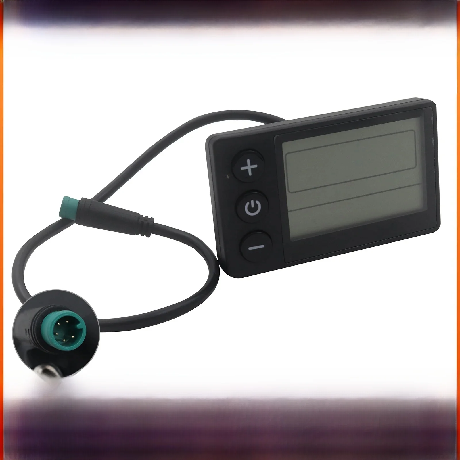 AliExpress NONE S866 Electric Bike Display LCD Meter 24V 36V 48V Electric Scooter Control Panel With 5-pin Plug