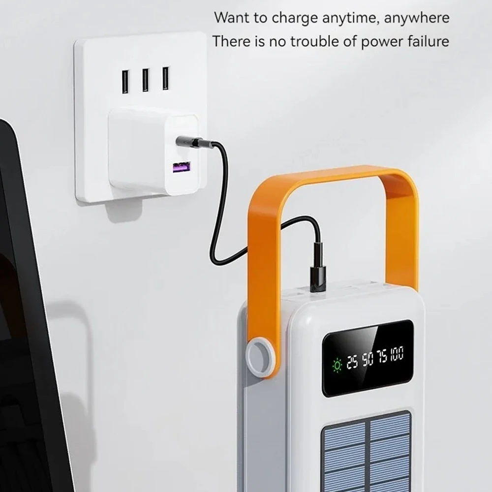 Gaiaray 50000 mAh 80000 mAh Solar-Powerbank, Vierdraht-Schnellladung - Image 4
