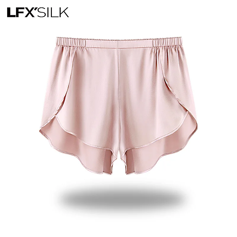 52025 Zijden damesshort – Luxe ondergoed van 100% moerbeizijde. Elegante, zachte zijden nachtkleding voor dames. Slipje van puur zijde