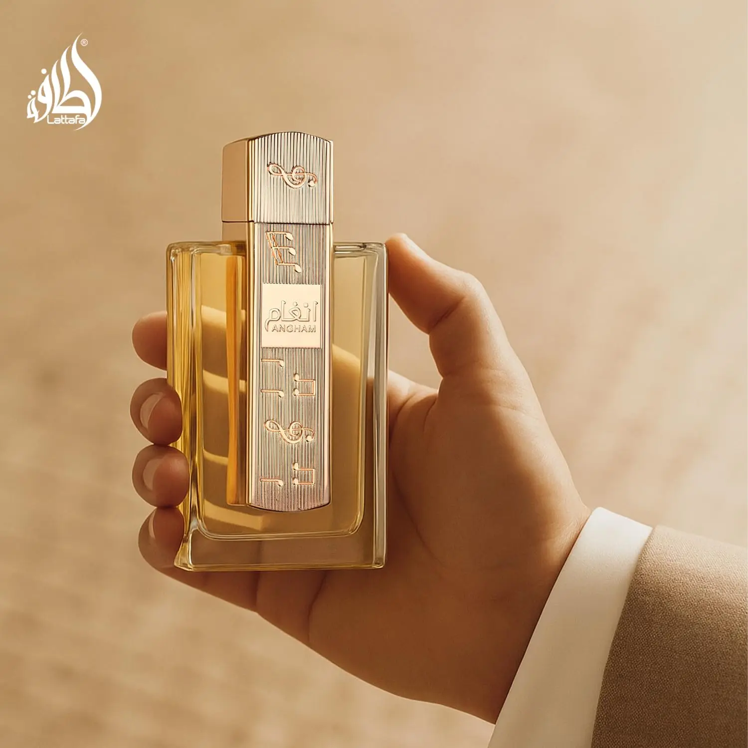 Lattafa Angham - Citrus, Lavender, Musk, Amber, Vanilla - Eau de Parfum Aroma Tahan Lama untuk Unisex, 3.40 Ons / 100 ml