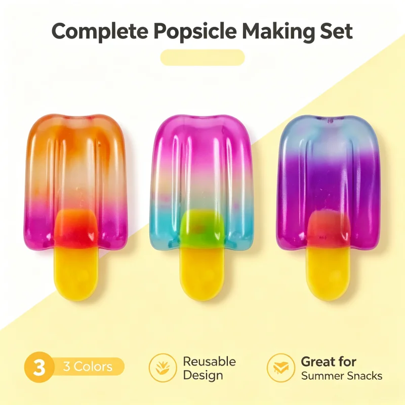 Schylling Needoh popsicle blind box Cube Sensory Stress Relief Squishy Cube Anti-Anxiety Squeeze Object for birthday gift toy