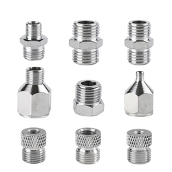 9 PCS Airbrush Adapter Set Airbrush Quick Release Trennen Fitting Anschluss Kits für Luft Kompressor und Airhose Liefert