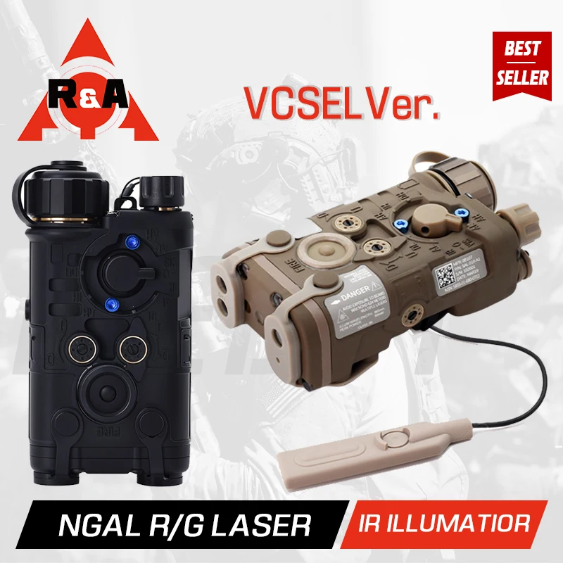 2024 IS-EG NGAL Laser Pointer NGAL Aiming Laser IR Illuminated /Green VIS Laser VCSEL Version Hold Zero with 5.56 NATO (.223mm)