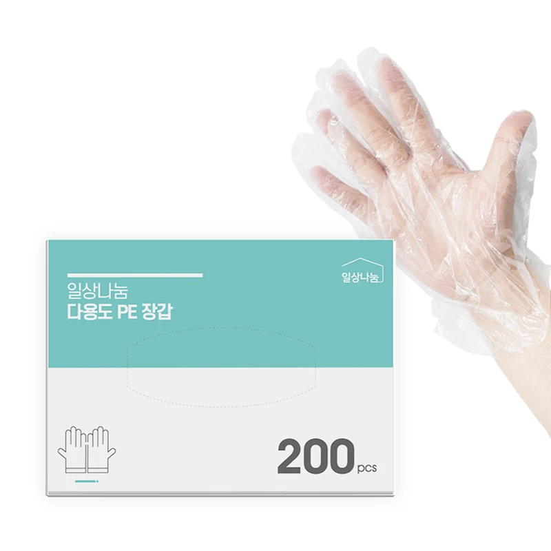 Daily Sharing All-use Disposable PE sanitary gloves 200