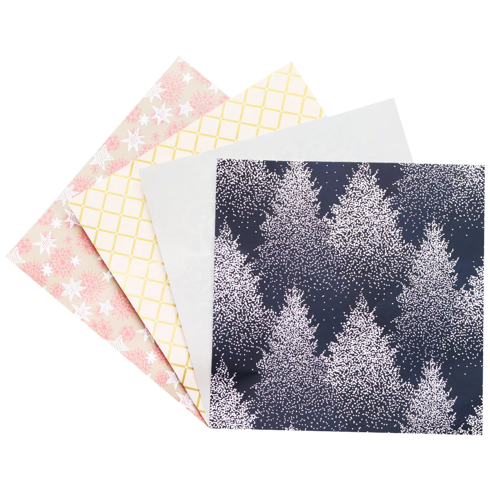 Creative Path Winter Christmas 12 Zoll Scrapbooking-Papiere mit Goldfoliendesign, dekoratives Journaling-Hintergrundpapier zum Basteln – Detail 5