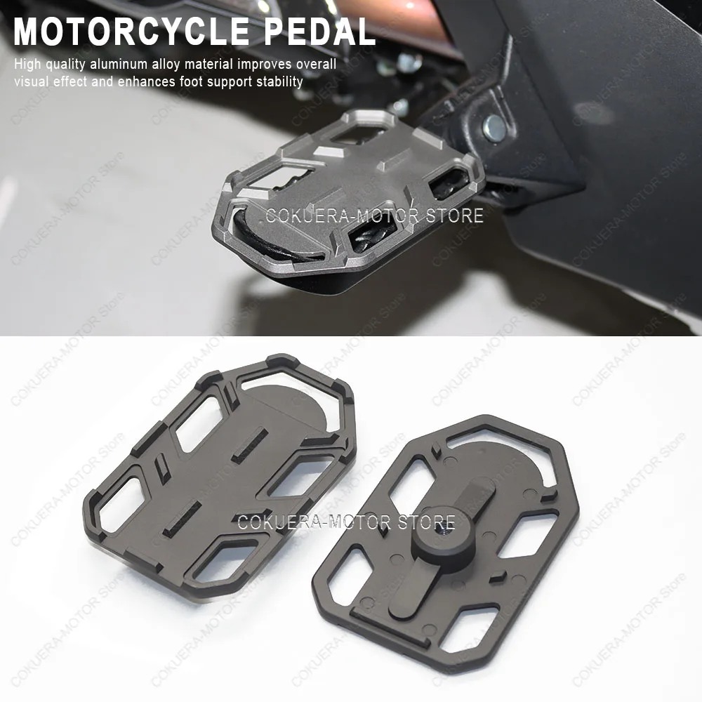 

for ZONTES 368G Motorcycle Accessories Anti Slip Pedals Increase and widen the foot pedal