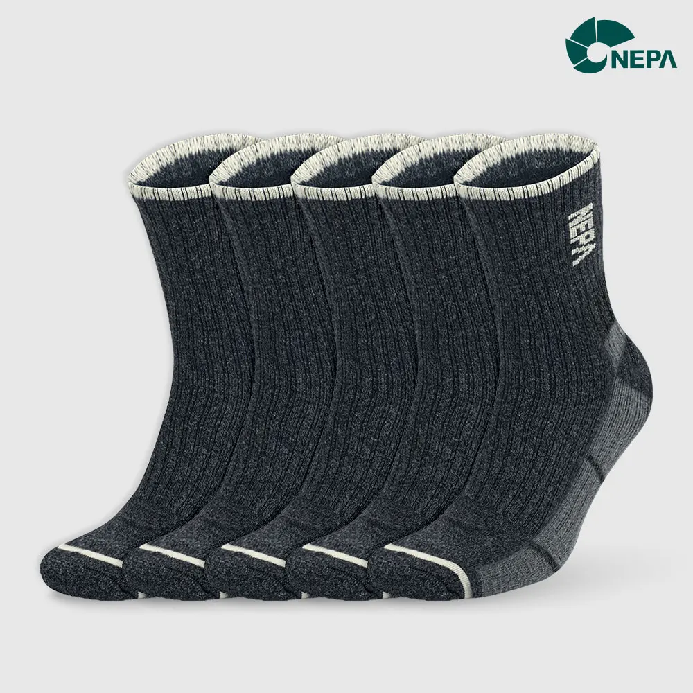 NEPA climbing socks cushion middle SAC 5 Pack