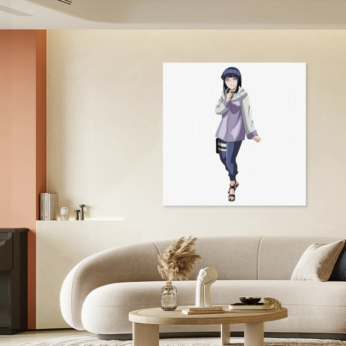 Naruto Hyuga Hinata Canvas Wall Art Anime Character Poster Home Bedroom Decoration Art Print Ideal Gift For Anime Fans Collectors