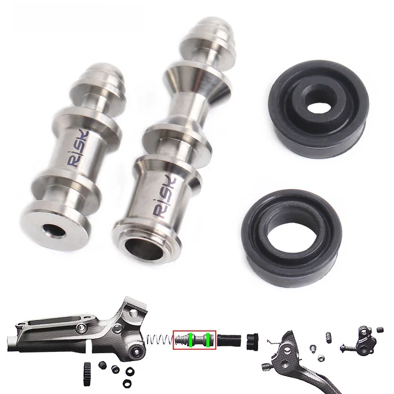 AliExpress RISK Titanium Alloy Brake Lever Internals Rebuild Part Piston Assembly For SRAM AVID Guide R RE RS RSC DB5 Level T TL