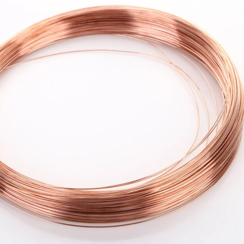 

1PC Copper wire Thick 0.2/0.3/0.4/0.5/0.6/0.8/1/1.2/1.5/1.8/2/2.5/3/4/5 1M 5M 10M