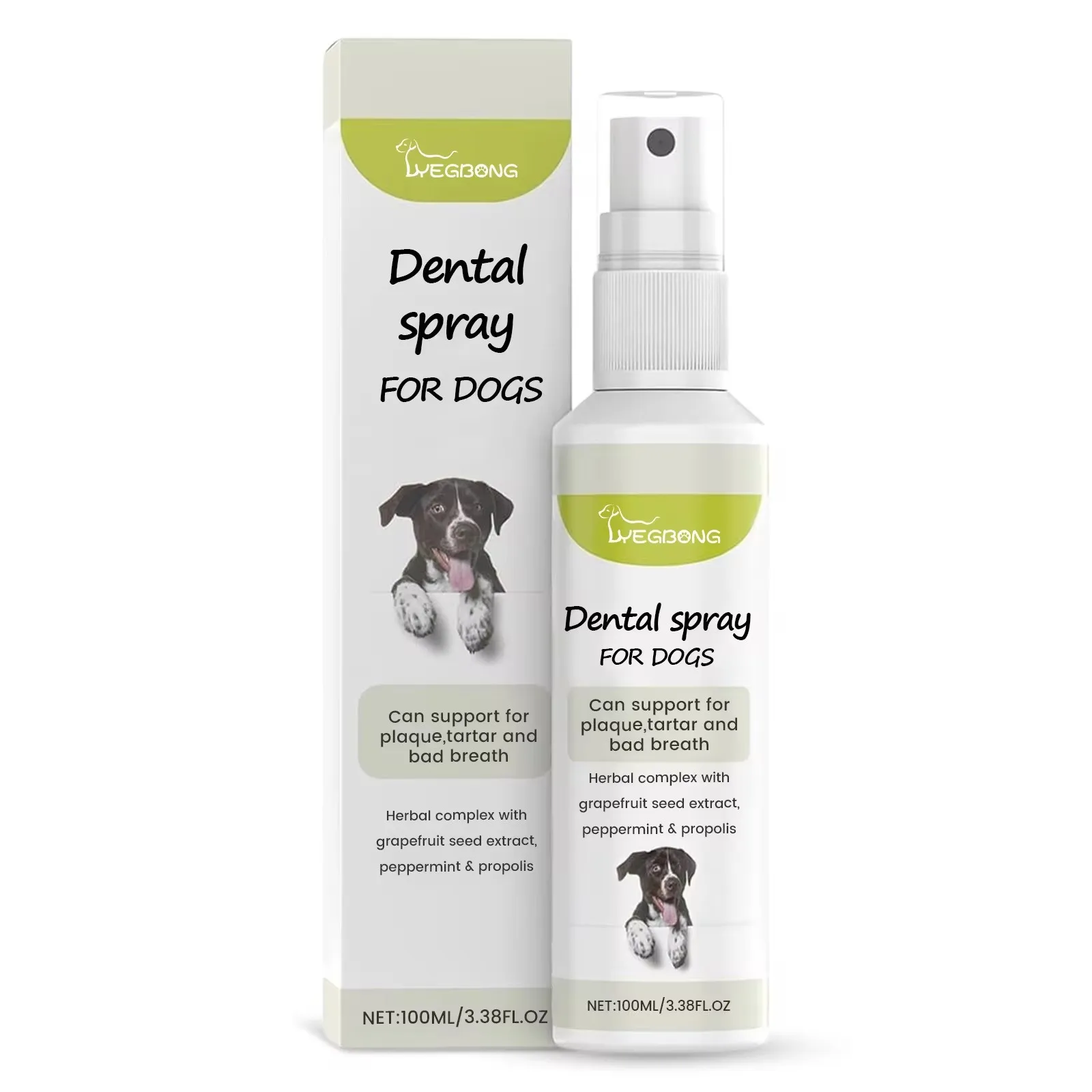 Dog Mouth Freshener Remove Tartar Tooth Stain Bad Breath Eliminator Oral Plaque Clean Tooth Whitening Pet Dental Cleanse Spray